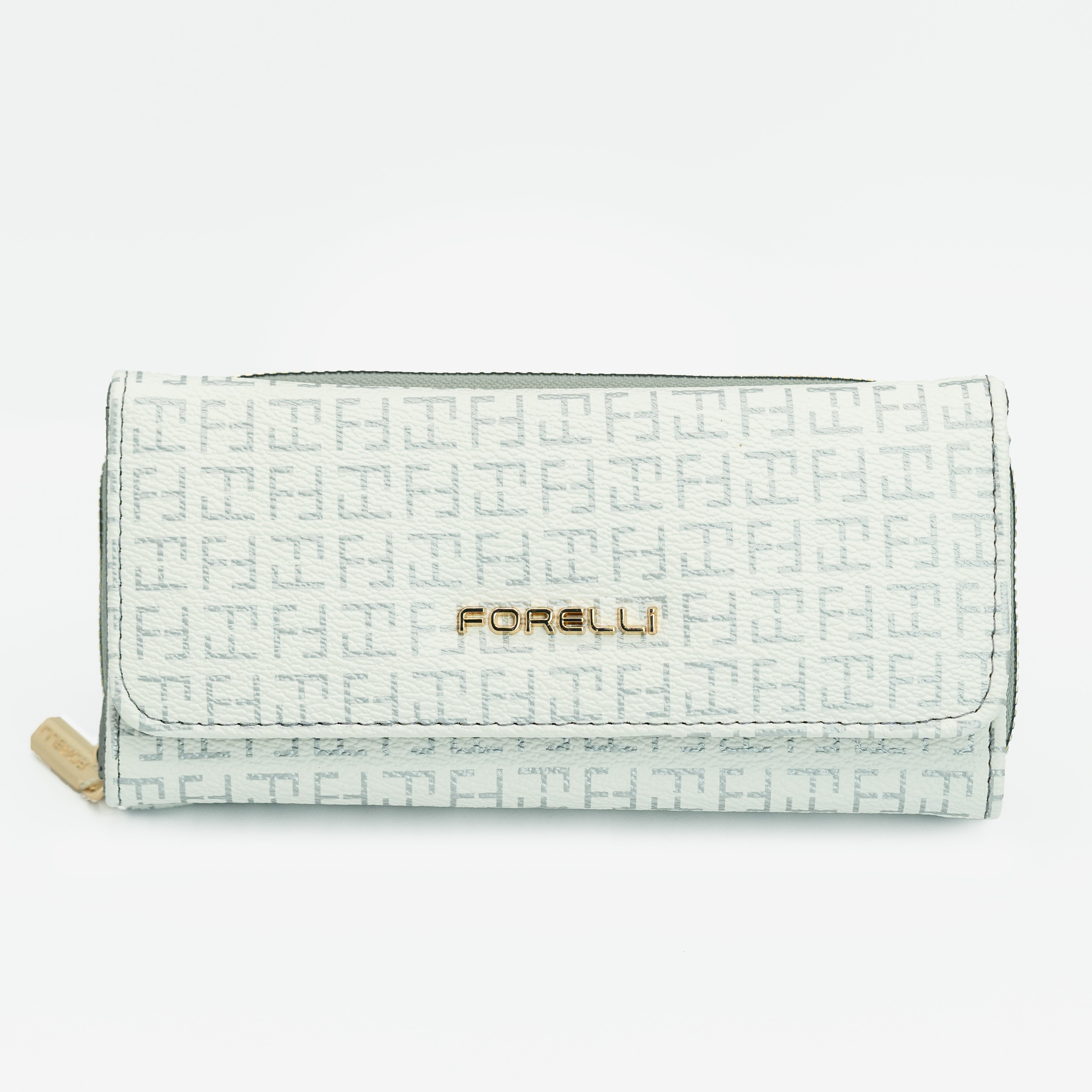 4A86- Forelli White Purse