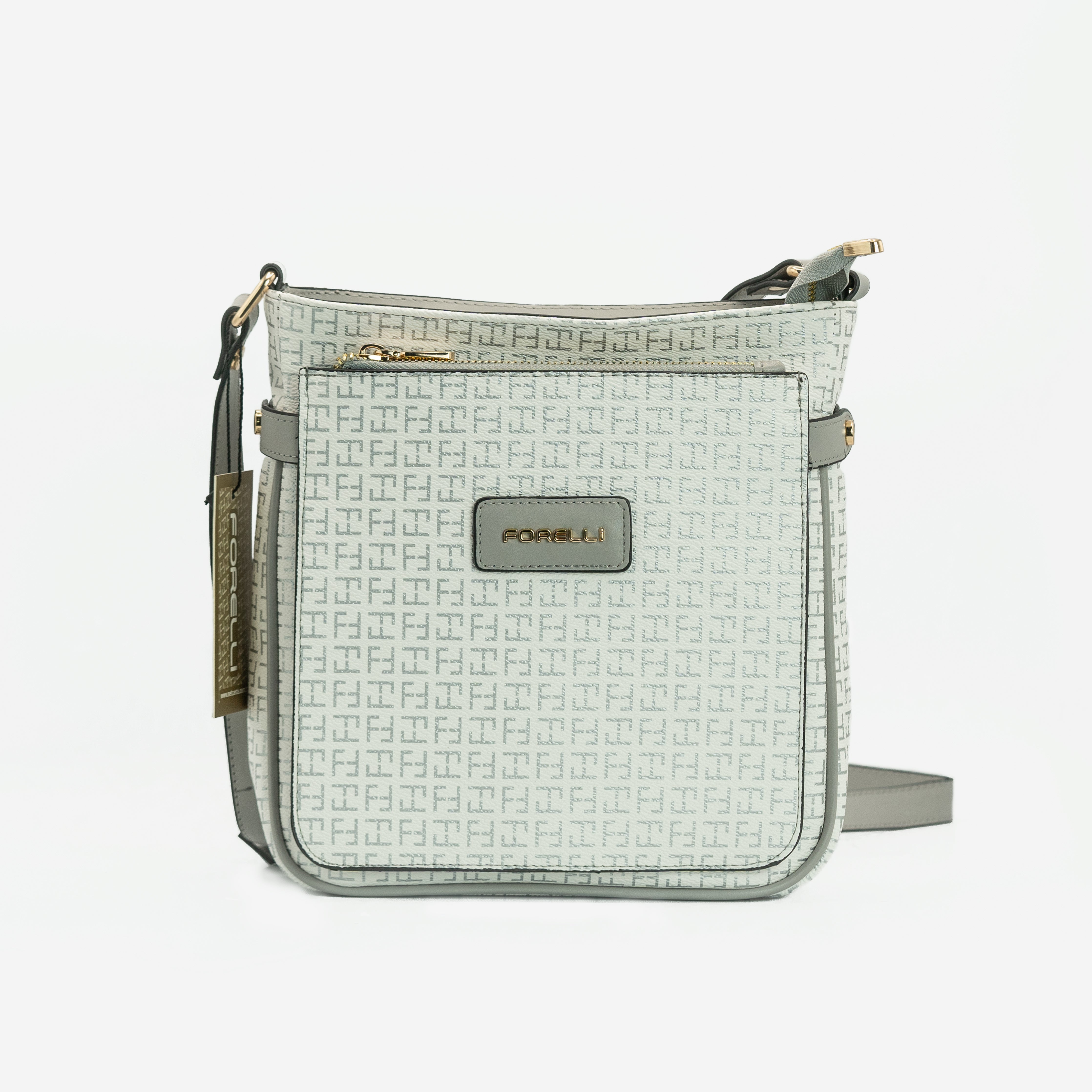 4A43 Forelli- Crossbody White Bag