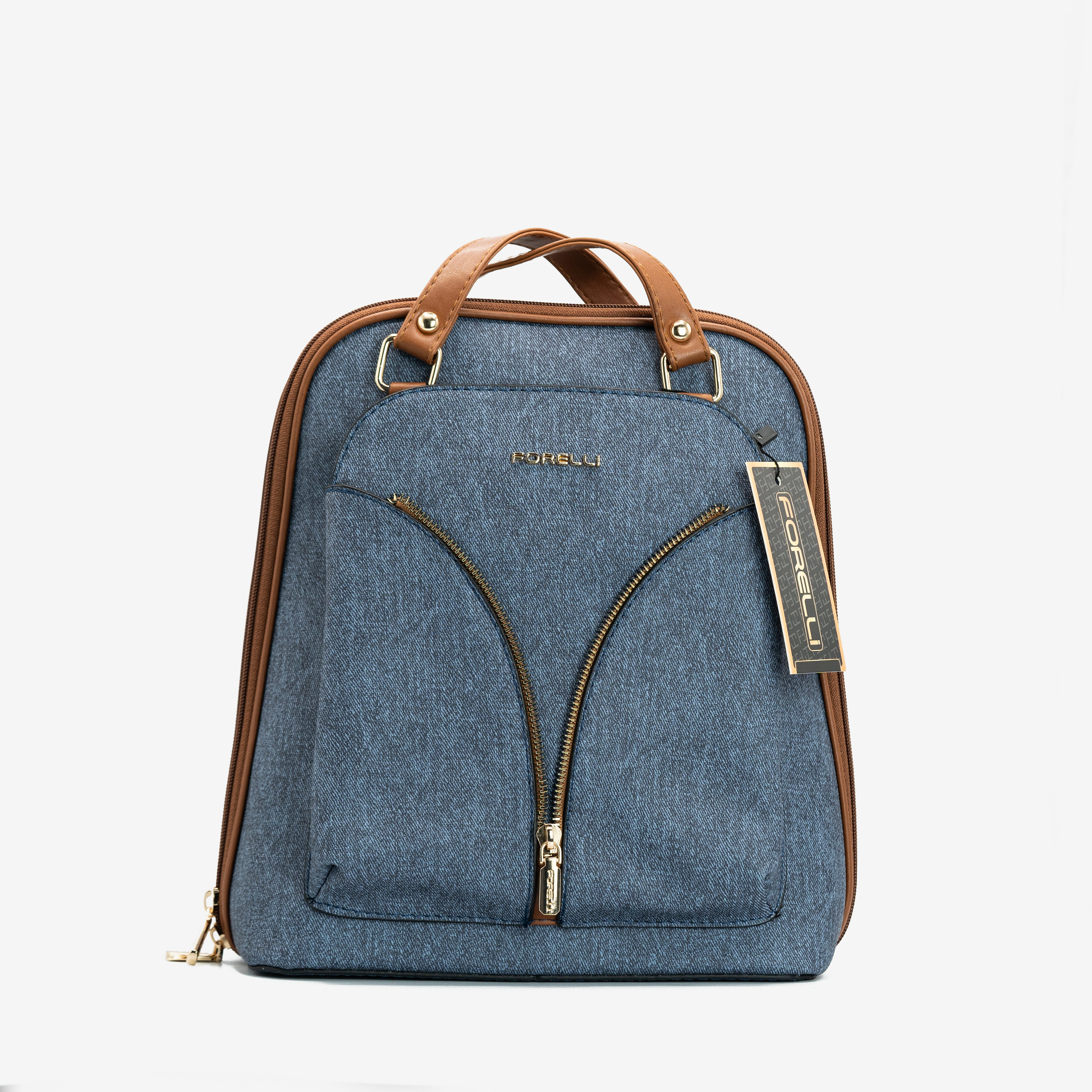 4A74 Forelli-Denim Blue Backpack
