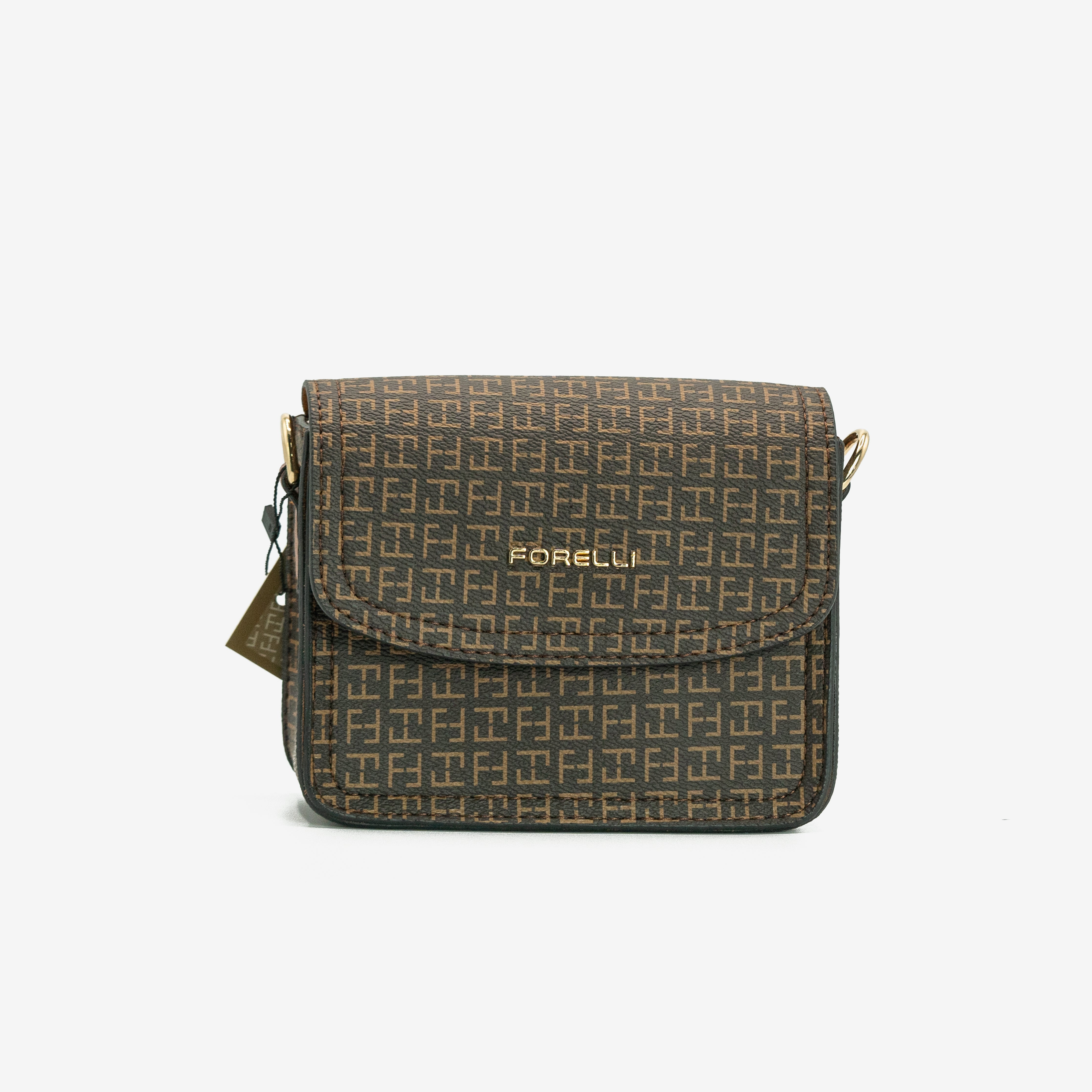 4A48 Forelli- Sport Crossbody Brown Bag