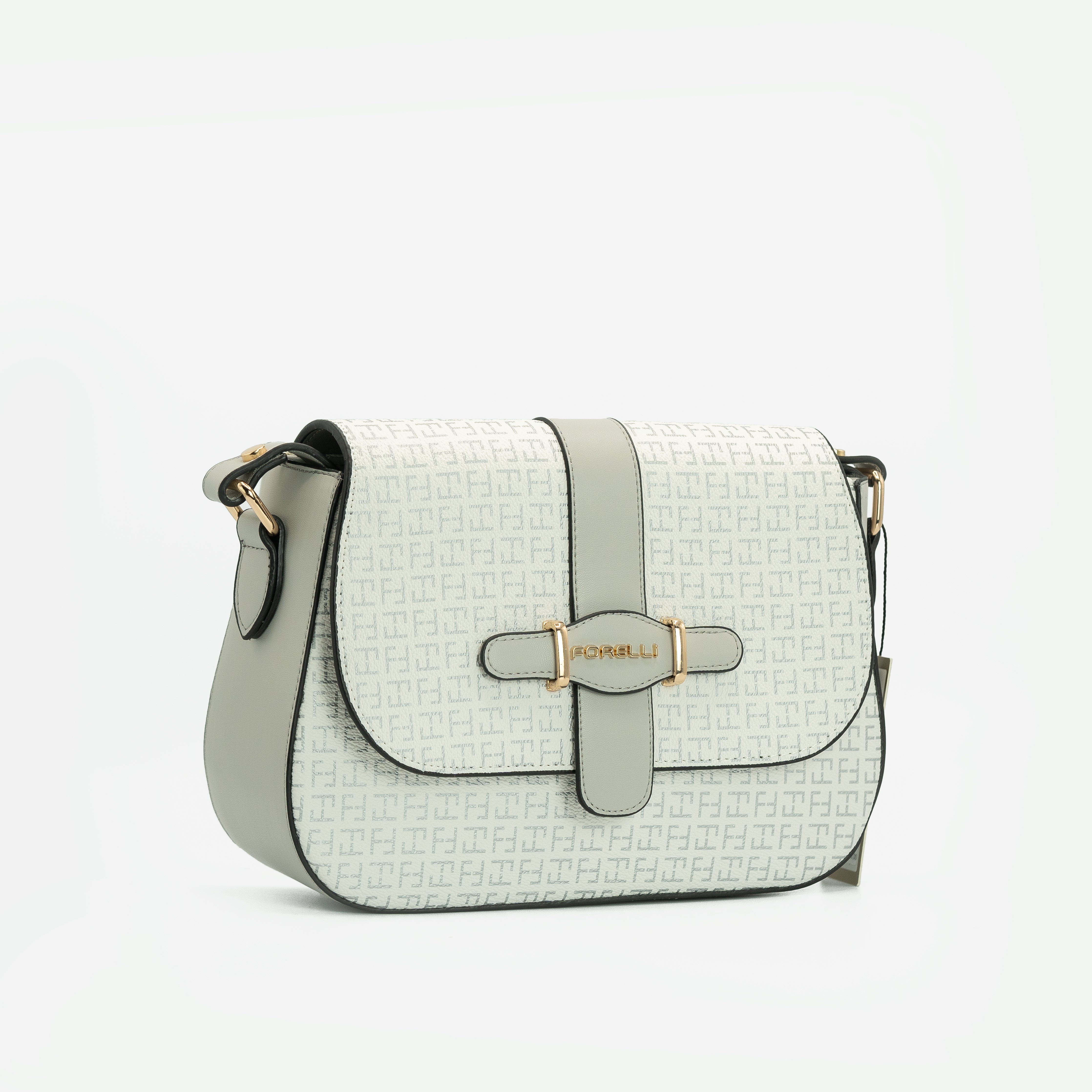 4A42 Forelli- Women's White Handbag
