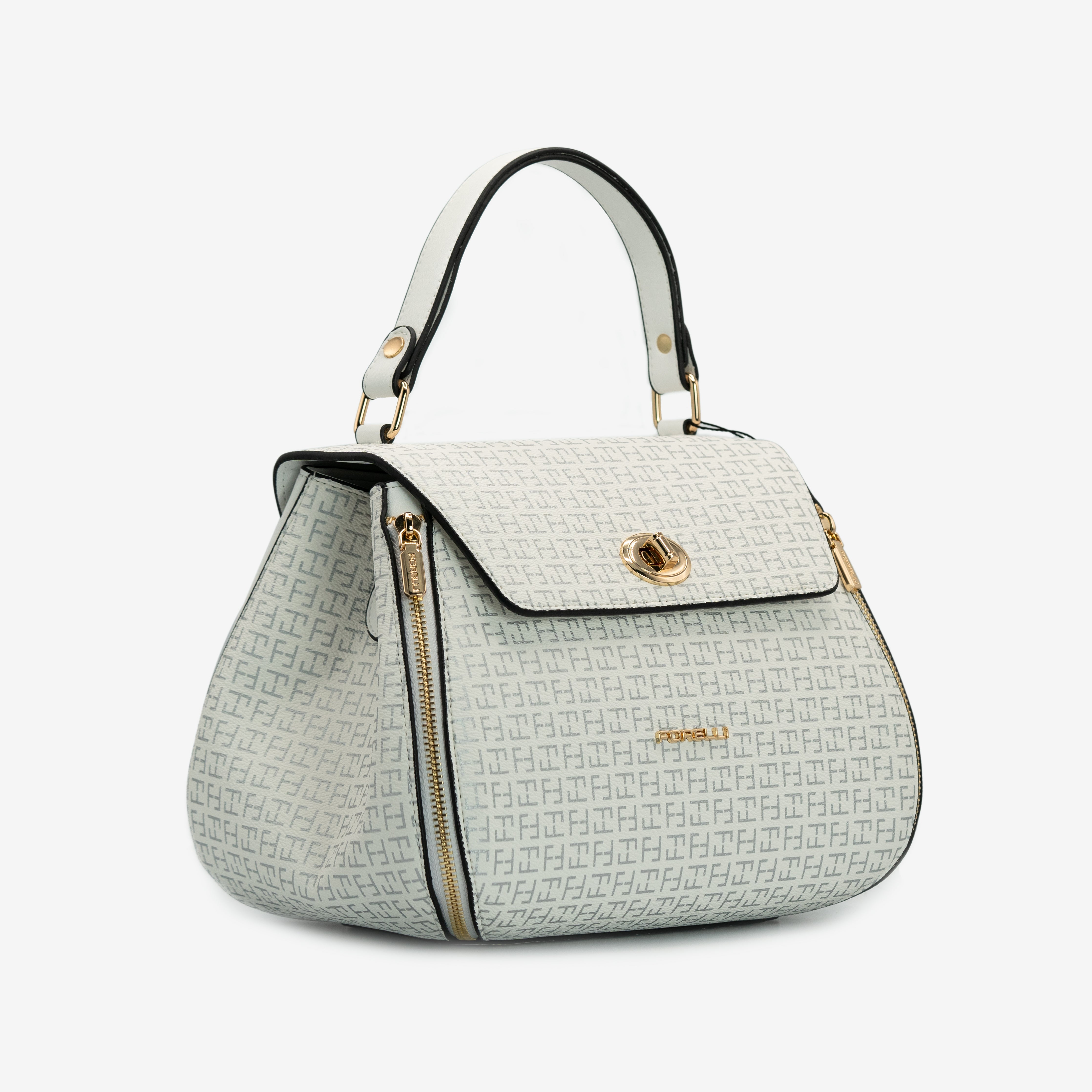 4A17 Forelli White Handbag